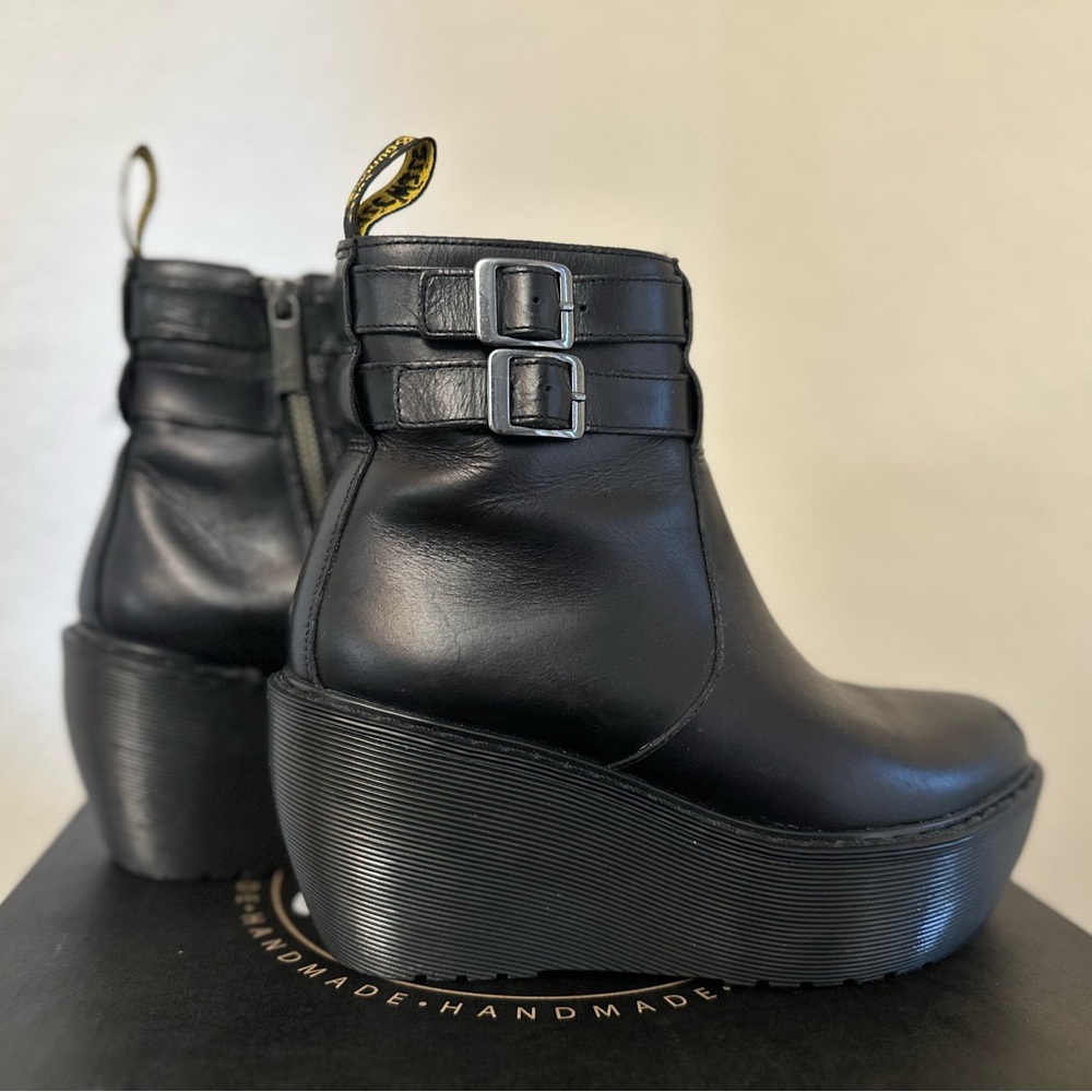 Doc Martens black Caitlin wedges size 5